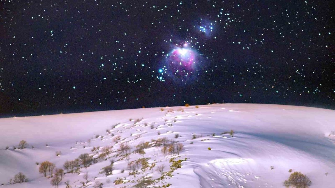 Bitlis'te uzay tutkunlarından nefes kesen çekim