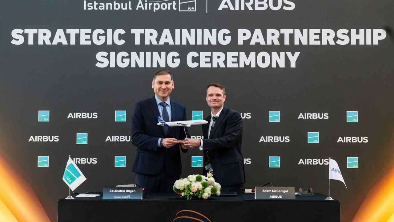 İGA İstanbul Havalimanı ve Airbus eğitim ortağı oldu