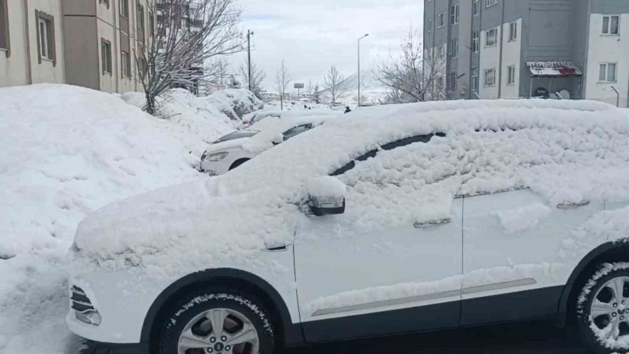 Bitlis'te Mart Ayında Yoğun Kar Yağışı