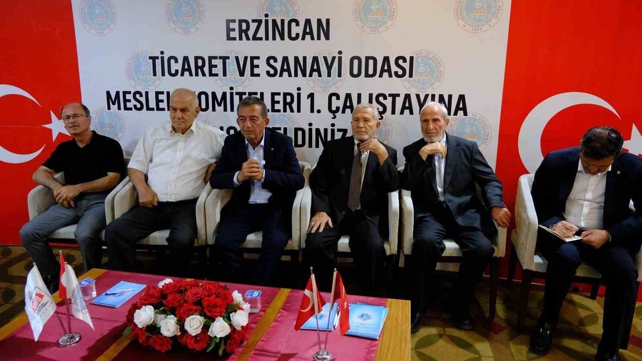 Erzincan TSO 13. Meslek Grubu Çalıştayında Sektör Sorunları Masaya Yatırıldı