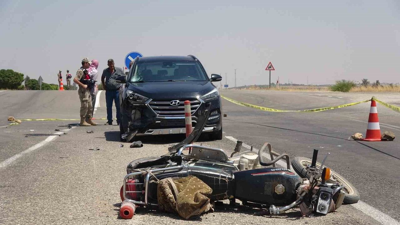 Kilis'te motosiklet kazasında sürücü yaşamını yitirdi