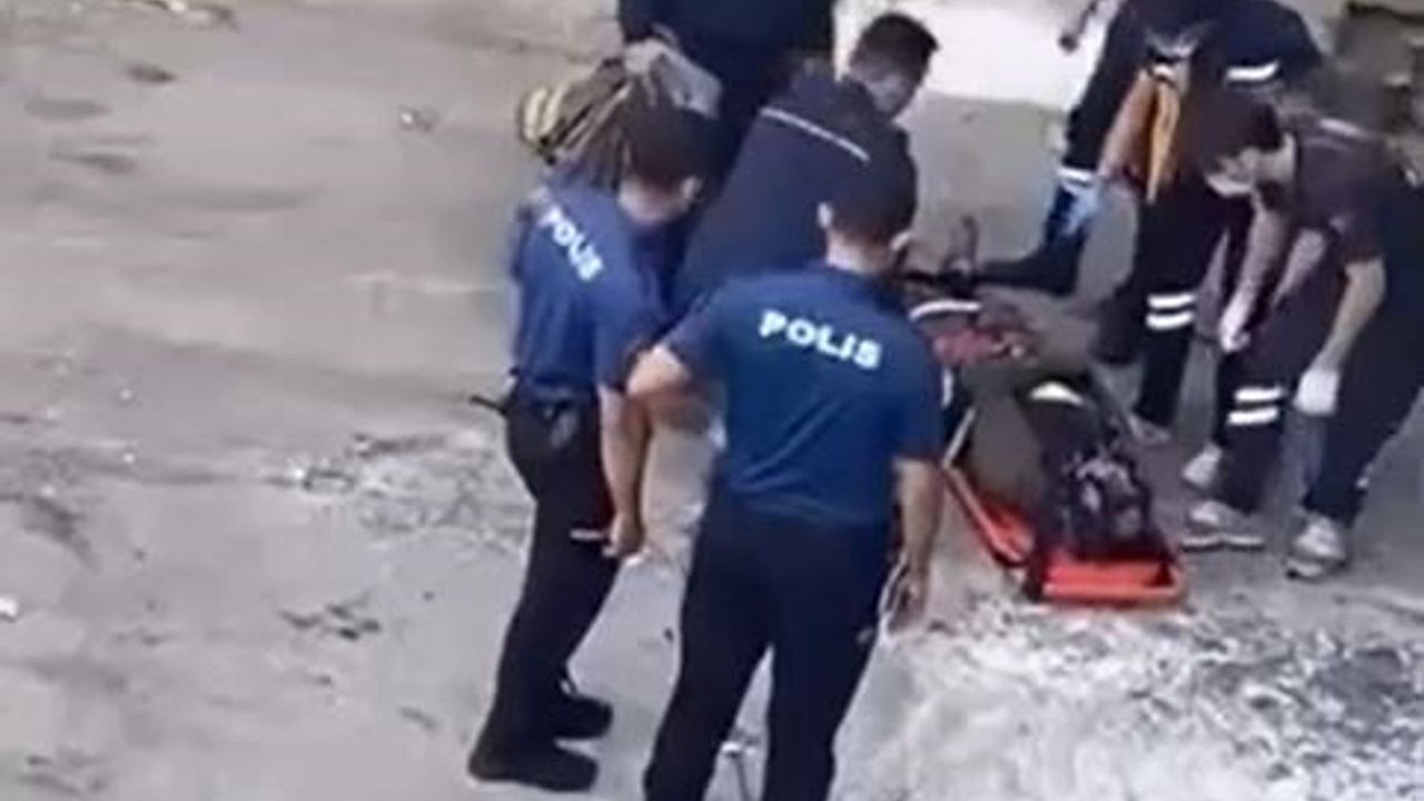 Polisten Kaçarken Dereye Atlayan Kadın Hastanelik Oldu