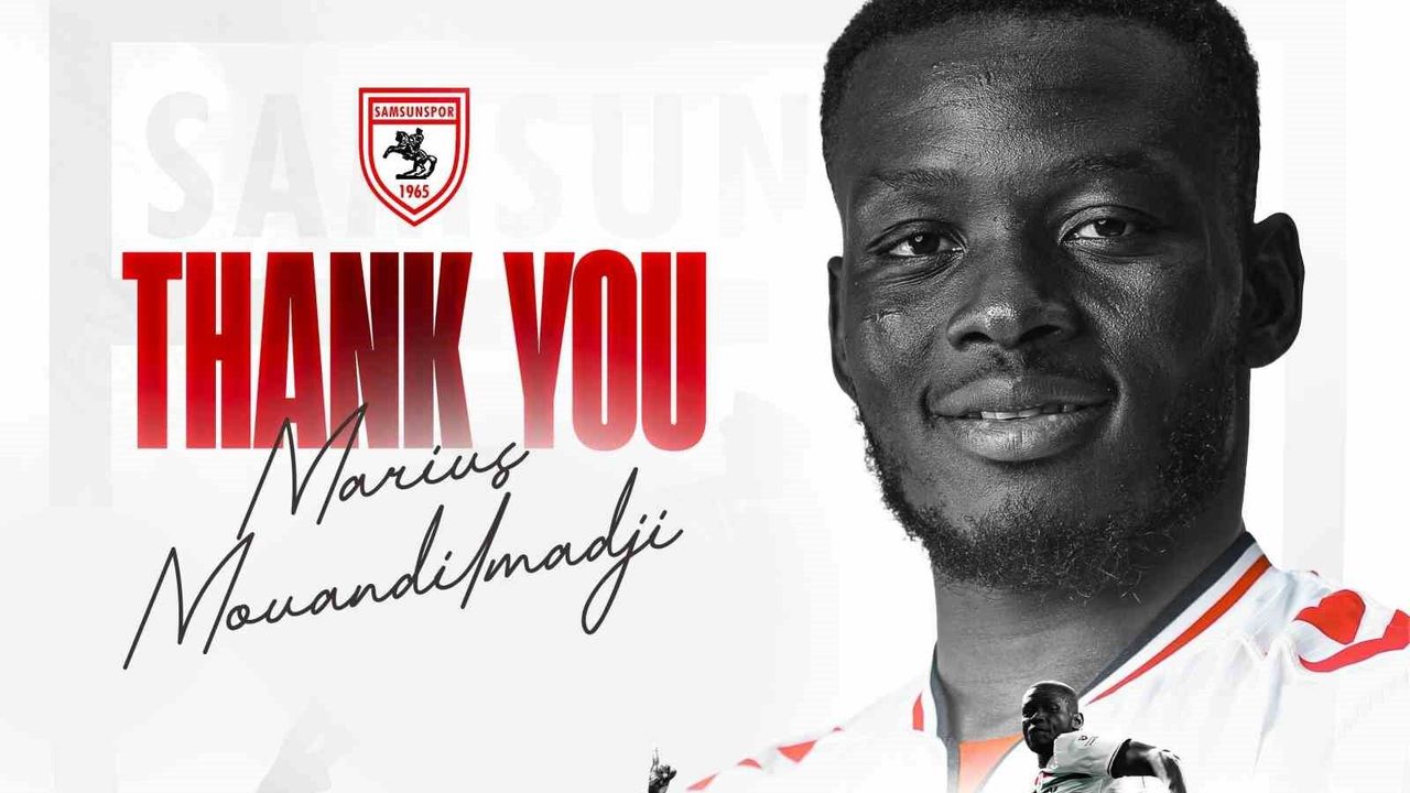 Samsunspor'dan Marius Mouandilmadji'ye veda!
