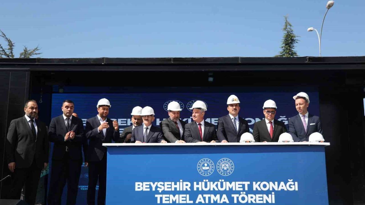 Konya'da Hükümet Konağı’nın temeli atıldı