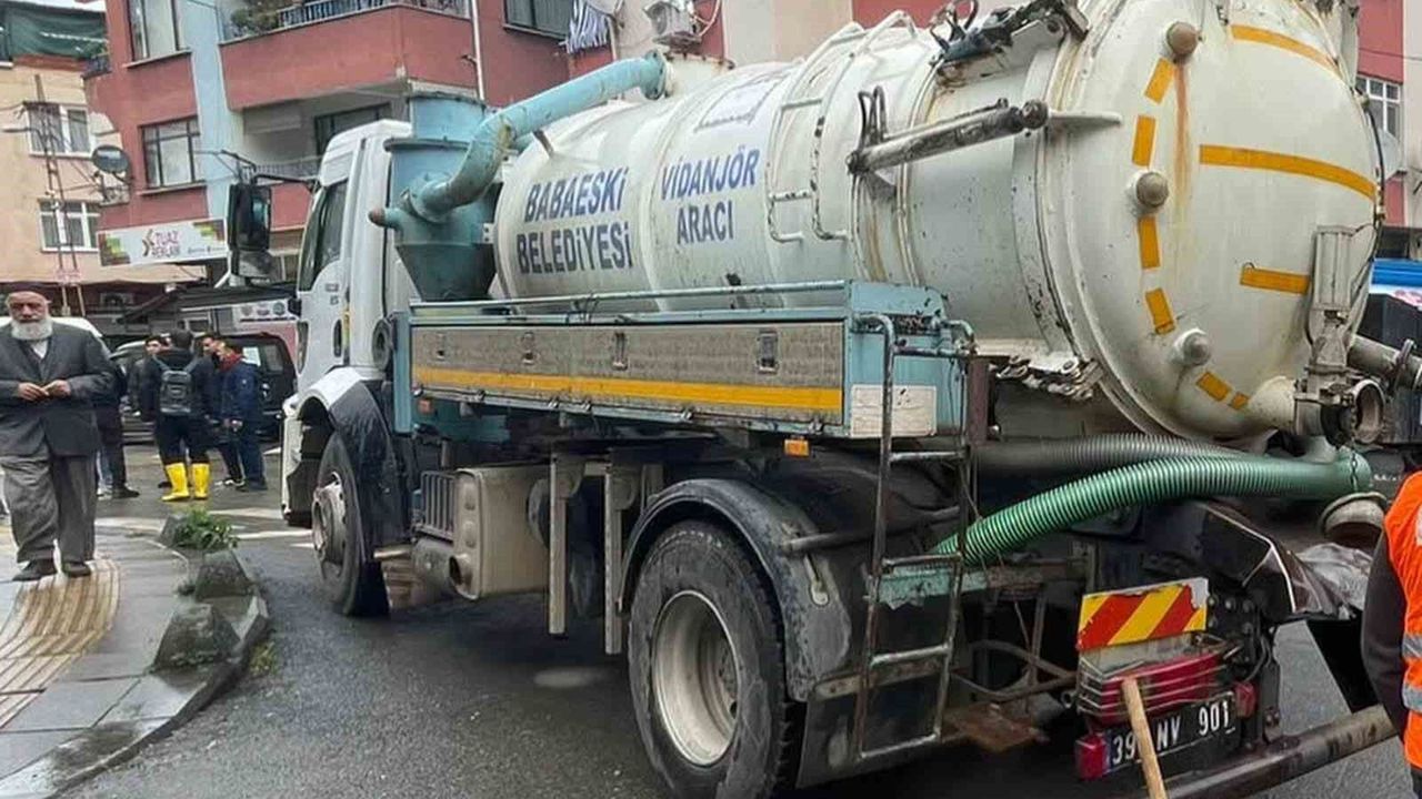 Babaeski Belediyesi’nden İstanbul’daki Sel Felaketine Destek
