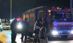 Avcılar'da kaza yerinde kadınlar saç saça kavga etti