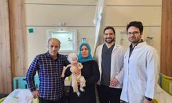 Batman'da kraniyosinostoz teşhisi konulan 5 aylık bebek 3 saatlik ameliyatla sağlığına kavuştu