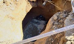 Bodrum'da su isale hattı kazısında lahit bulundu