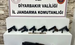 Diyarbakır'da kaçak silah operasyonu