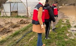 Emet'te selden etkilenen arazilerde hasar tespiti