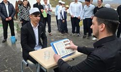 Hafızlık hayaline 95 günde kavuştu