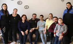 Kütahya İl Emniyet Müdürlüğü'nden özel ihtiyaçlı bireye anlamlı ziyaret