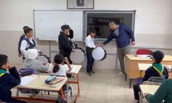 Osmaniye'de Ramazan davulu okulda çaldı, gelenek canlandı