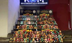 Sağlığa zararlı olabileceği değerlendirilen bin 515 kaçak pelüş oyuncak ele geçirildi