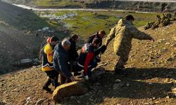 Siirt'te otomobil şarampole yuvarlandı: 1 ölü, 1 yaralı