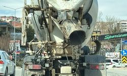 Yola beton döken mikser sürücüsüne 839 bin lira ceza
