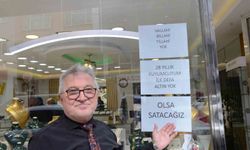 28 Yıldır Kuyumculuk Yapan İşletmeci, İlk Kez Altın Stoklarını Tüketiyor