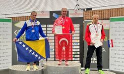 65 Yaşındaki Denizlili Atlet, Üç Altın Madalya ile Yurda Döndü