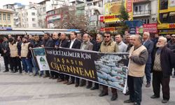 Gaziantep'te ABD ve İsrail'in İran'a yönelik saldırıları protesto edildi