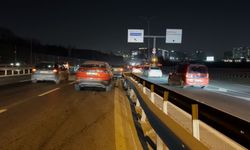 Küçükçekmece'de zincirleme trafik kazası: 1 yaralı
