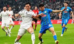 Ziraat Türkiye Kupası: Beşiktaş: 3 - Çaykur Rizespor: 0 (İlk yarı)