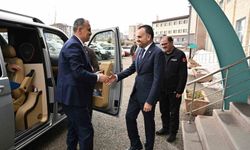 Ağrı Valisi Bozkurt'tan Erzurum'da önemli ziyaretler
