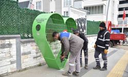 Atakum'da çevre dostu geri dönüşüm kutuları dağıtılmaya başlandı
