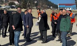 Ayancık'ta Kavşak Projesi Üzerine İnceleme Yapıldı