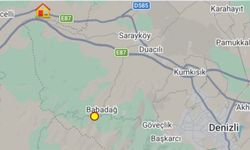 Babadağ'da 3.6 Şiddetinde Deprem Oldu