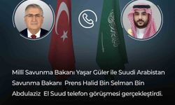 Bakan Güler, Suudi Arabistan Savunma Bakanı ile Telefonla Görüştü