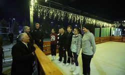 Başkan Büyükkılıç'tan gençlere sevindirici haber: Açık hava buz pateni pisti