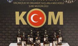 Bayburt'ta 10 Litre Kaçak Alkol Yakalandı