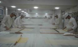 Bayram Öncesi Gaziantep'te Baklava Üretimi Artış Gösterdi