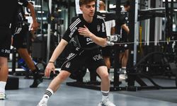 Beşiktaş, antrenmanını salonda gerçekleştirdi