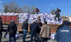 Beyşehir'de Üreticilere Nohut Tohumu Dağıtımı Yapıldı