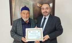 Beyşehirli 84 Yaşındaki Hafız Konya'da İkincilik Elde Etti