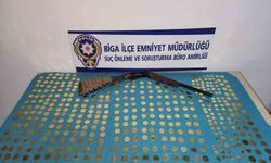 Biga'da 438 adet sahte altın yakalandı