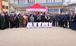 Bilecik'te Nohut Tohumları Dağıtım Etkinliği Düzenlendi