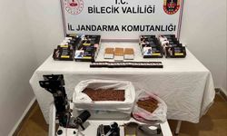 Bilecik'te yasa dışı sigara baskını