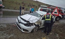 Bingöl'de meydana gelen trafik kazasında: 1 ölü, 2 yaralı