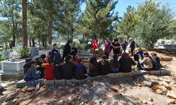 Bozyazı Ortaokulu Öğrencileri Şehit Sedat Yabalak'ı Unutmadı