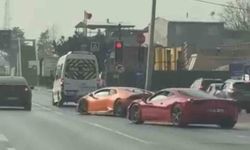 Bursa'da İki Lüks Araç Trafik Kurallarını İhlal Etti