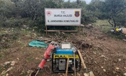 Bursa'da Jandarma, 35 Metre Uzunluğunda Kaçak Tüneli Ortaya Çıkardı