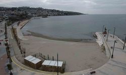Büyükçekmece'de Deniz Seviyesi Düşüş Gösterdi