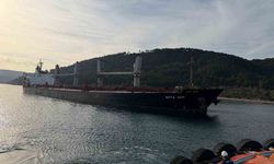 Çanakkale Boğazı'nda karaya oturan gemi için kurtarma operasyonu başladı, boğaz trafiğe kapatıldı