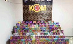 Çayların İçinde Kaçak Sigara Sevkiyatı Dronla Yakalandı