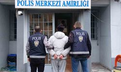 Cezaevinden kaçan hükümlü, ilçe merkezine koşarken kayalık alanda yakalandı
