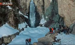 Çır Şelalesi Ziyaretçilerini Bekliyor