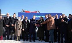 Çorlu'da Sebze ve Meyve Toptancı Hali'nin Temeli Atıldı