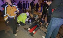 Çorlu'da trafik kazası: İki kişi yaralandı